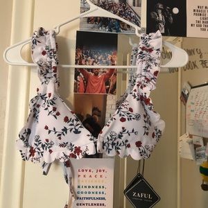 Floral Swimsuit Top